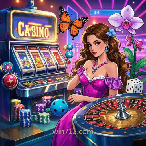 win713.com: Slots e Caça-níqueis no Cassino ao Vivo!